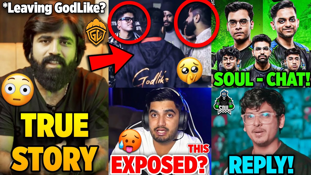 EXPOSED This!🥵 REALITY of Ghatak Bhai LEAVING GodLike😳 Team SouL Chat😍 ...