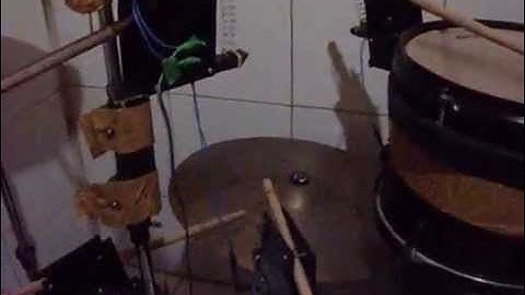 Automatic Drum Set Player Using Raspberry Pi (Drumpi)