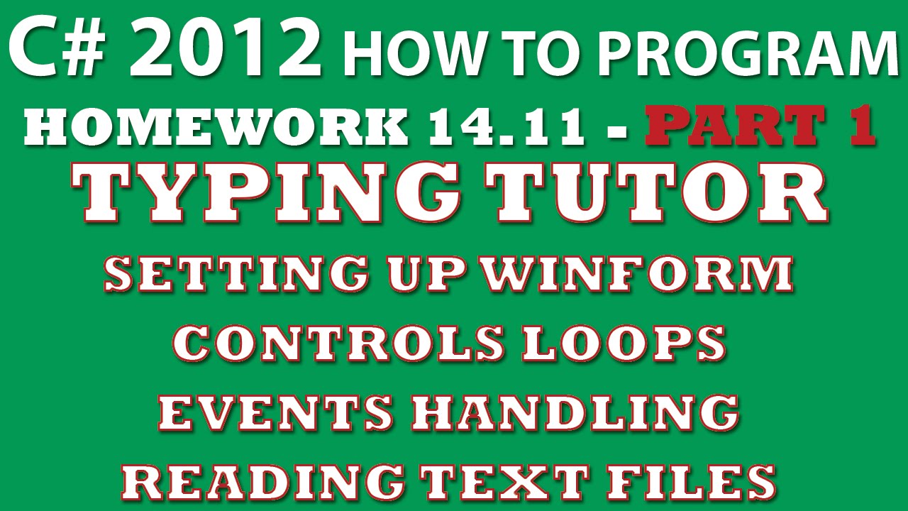 c programming challenge 14 11 typing tutor part 1 c keypress form typing
