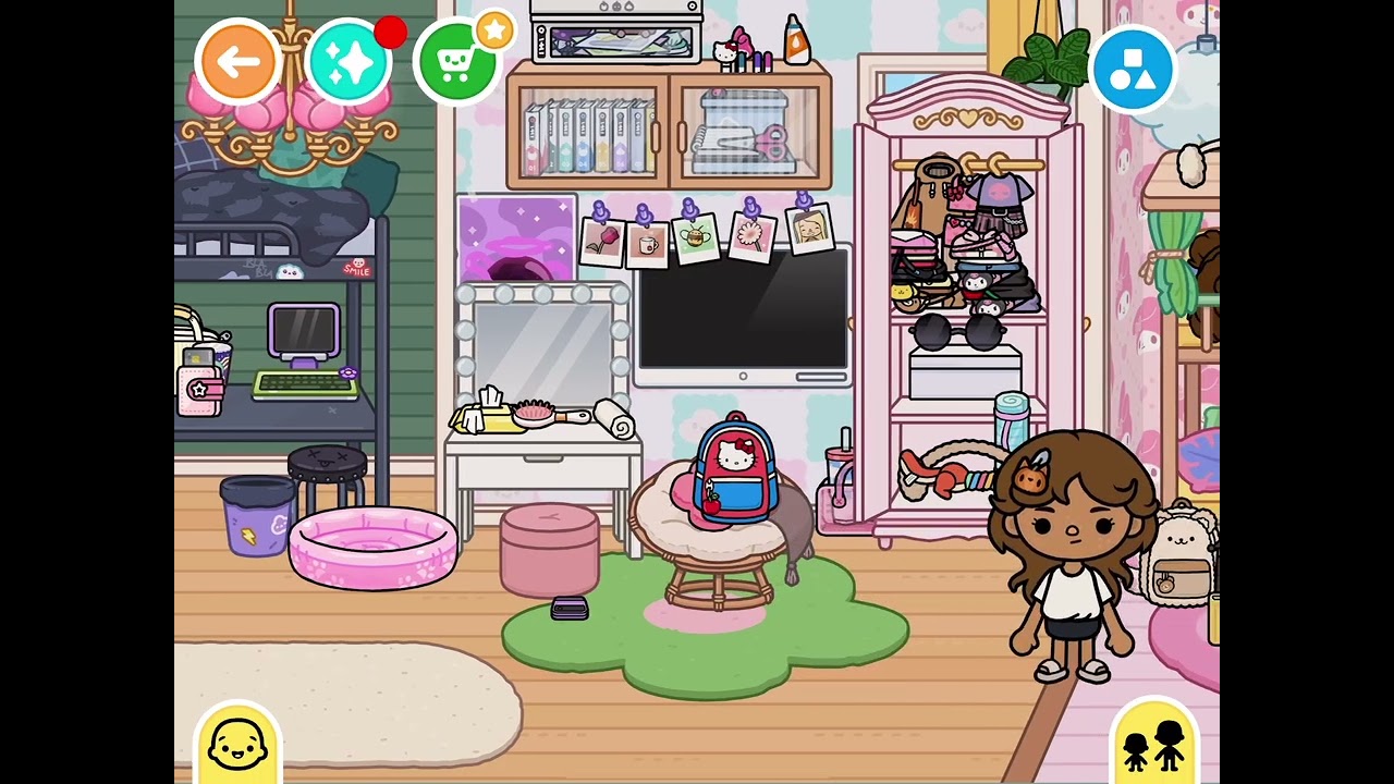 Typical day with MIA  and sisters (Toca Boca)