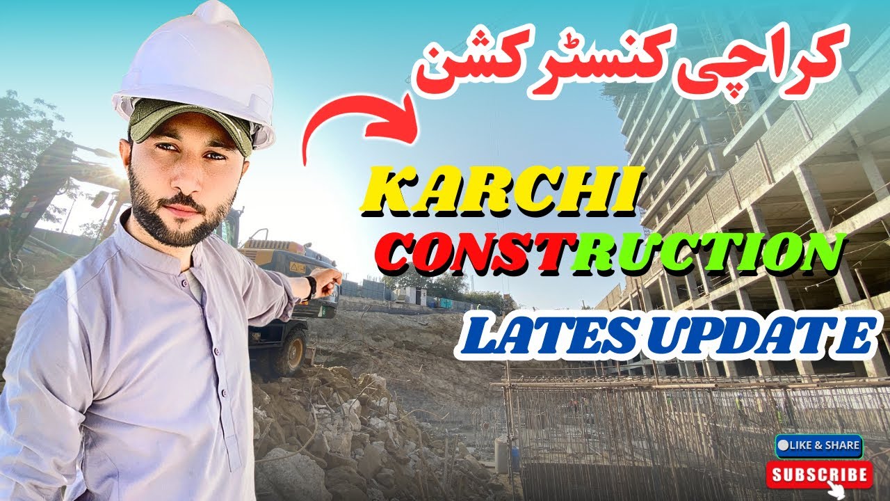 Karachi Construction latest Update | Building Excavation & Steel Work Progress