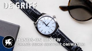 Quite Simply An Outstanding Dress Watch - Grand Seiko Sbgy007 Omiwatari Review Atelier De Griff
