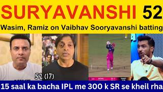 Tanveer Ahmed Shocked On Vaibhav Sooryavanshi Batting Today Ipl Ramiz Speaks, Pak Media Reaction