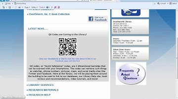 Finding Help at the Southworth Library Website