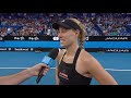 Angelique Kerber on-court interview (RR) | Mastercard Hopman Cup 2019