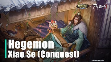 New Skin | Hegemon-Xiao Se (Conquest) | Heroes Evolved | NetDragon