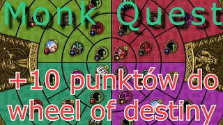 Tibia | +10 Fast Points for Wheel | Monk Quest | Mainland