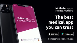 McMaster Textbook of Internal Medicine as a mobile app screenshot 1