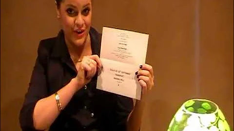 How To: DIY Homemade Wedding Invitation with Pocket