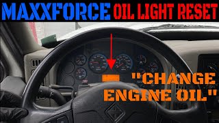 International Maxxforce Oil Reset screenshot 2