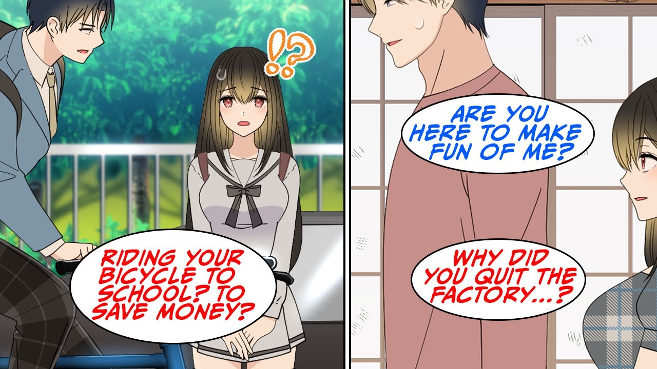 A rich girl who looked down on me when I was a poor student... [Manga Dub]