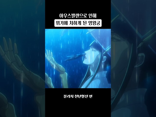 위기에 처하게 된 영왕궁 #블리치 #애니