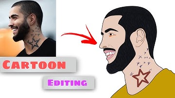 Infinity design cartoon photo editing tutorial//cartoon photo editing in mobile.