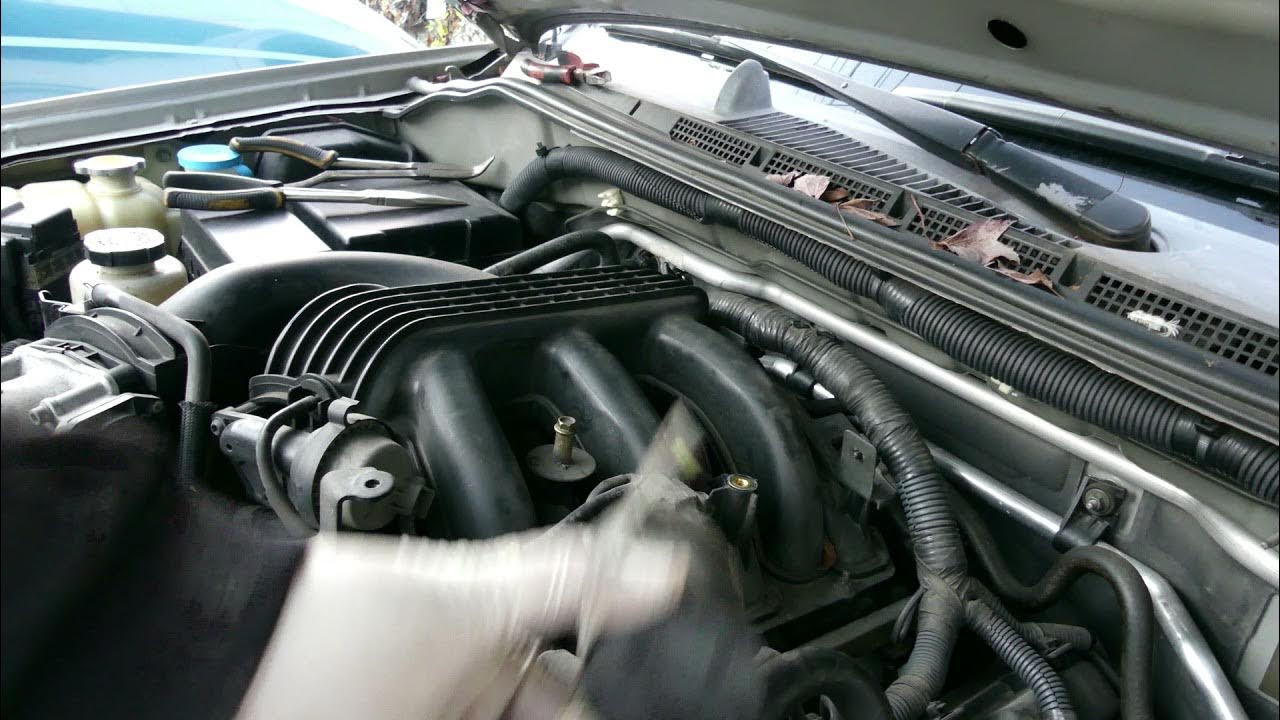 06 Nissan Frontier Valve Cover Gasket Replacement Part 01 YouTube