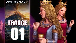 [FR] Culture et Domination - La France d'Aliénor 01 - Gathering Storm Civilization 6