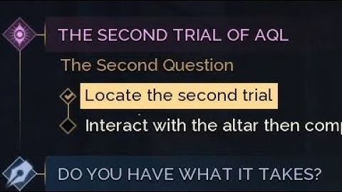 Locate the second trial of AQL Dune: Awakening | Exact Location
