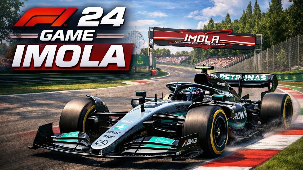 F1 24 GAME  IMOLA VERSENY