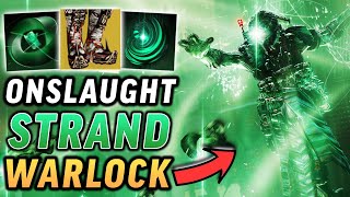 The INSANE Strand Warlock Onslaught Build! [Destiny 2 Into The Light]