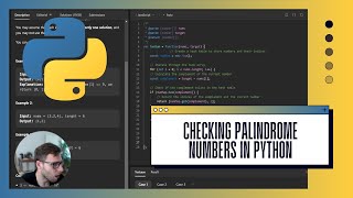Checking Palindrome Numbers in Python | LeetCode Problem #9 | Coding Vlog