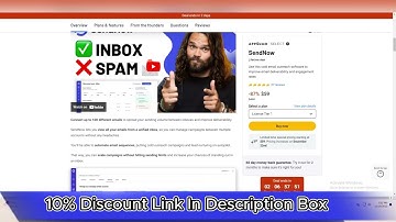 SendNow Review + Demo – Cold email outreach tool for enhanced deliverability and automation!