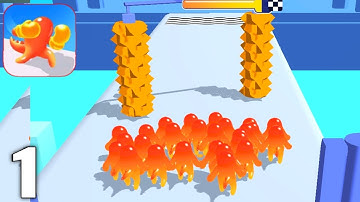 Dino Runner 3D - Gameplay Walkthrough Part 1 Levels 6-25 (Android & iOS)