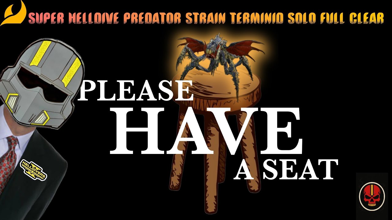 Helldivers 2 Super Helldive Predator Strain Terminids Solo Full Map ...