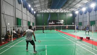 Mens Badminton Singles Match Vijay Vs Sanju 30102021 Part 4
