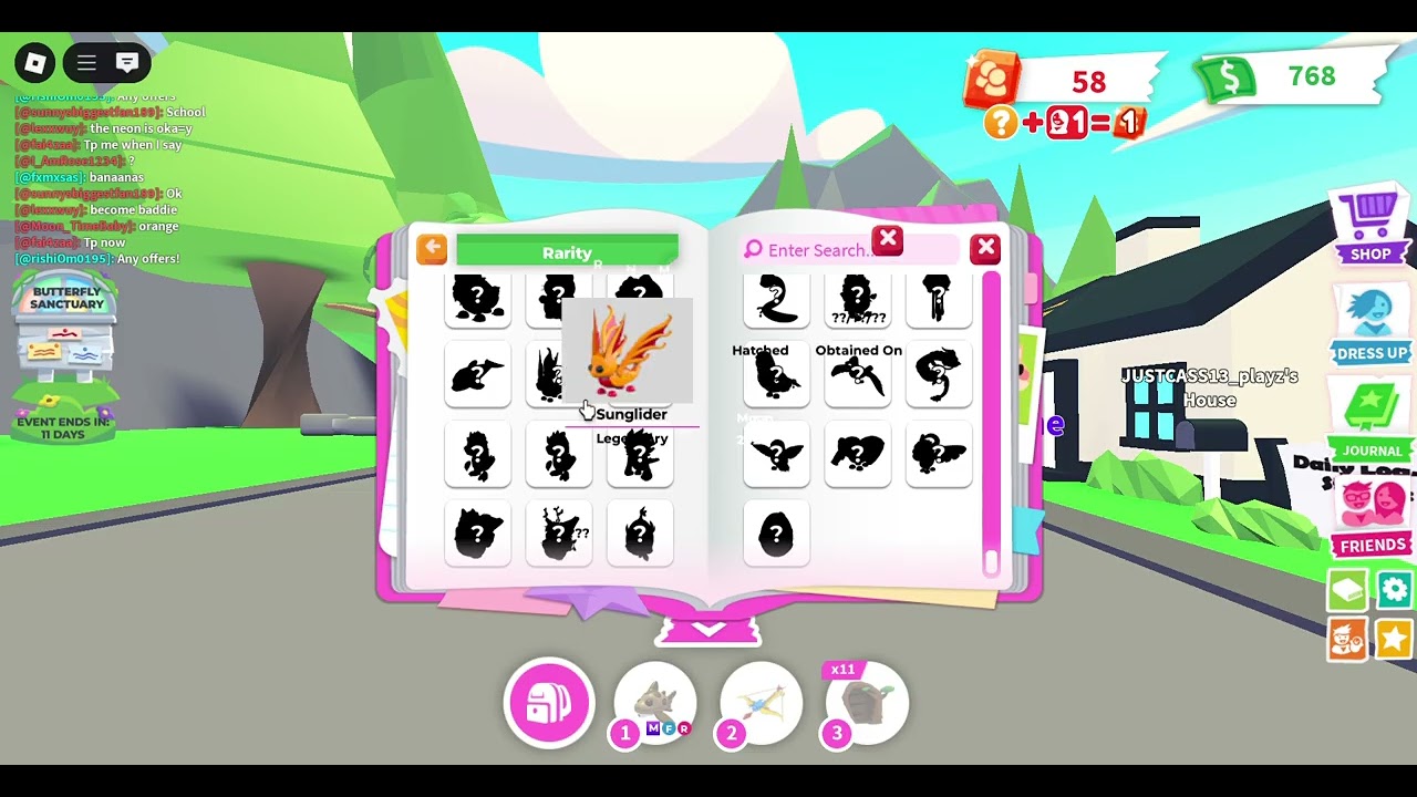 Roblox Adopt me My offer for the new sunglider 2025