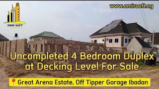 Uncompleted 4 Bedroom Duplex at Decking level for Sale in Ibadan screenshot 4