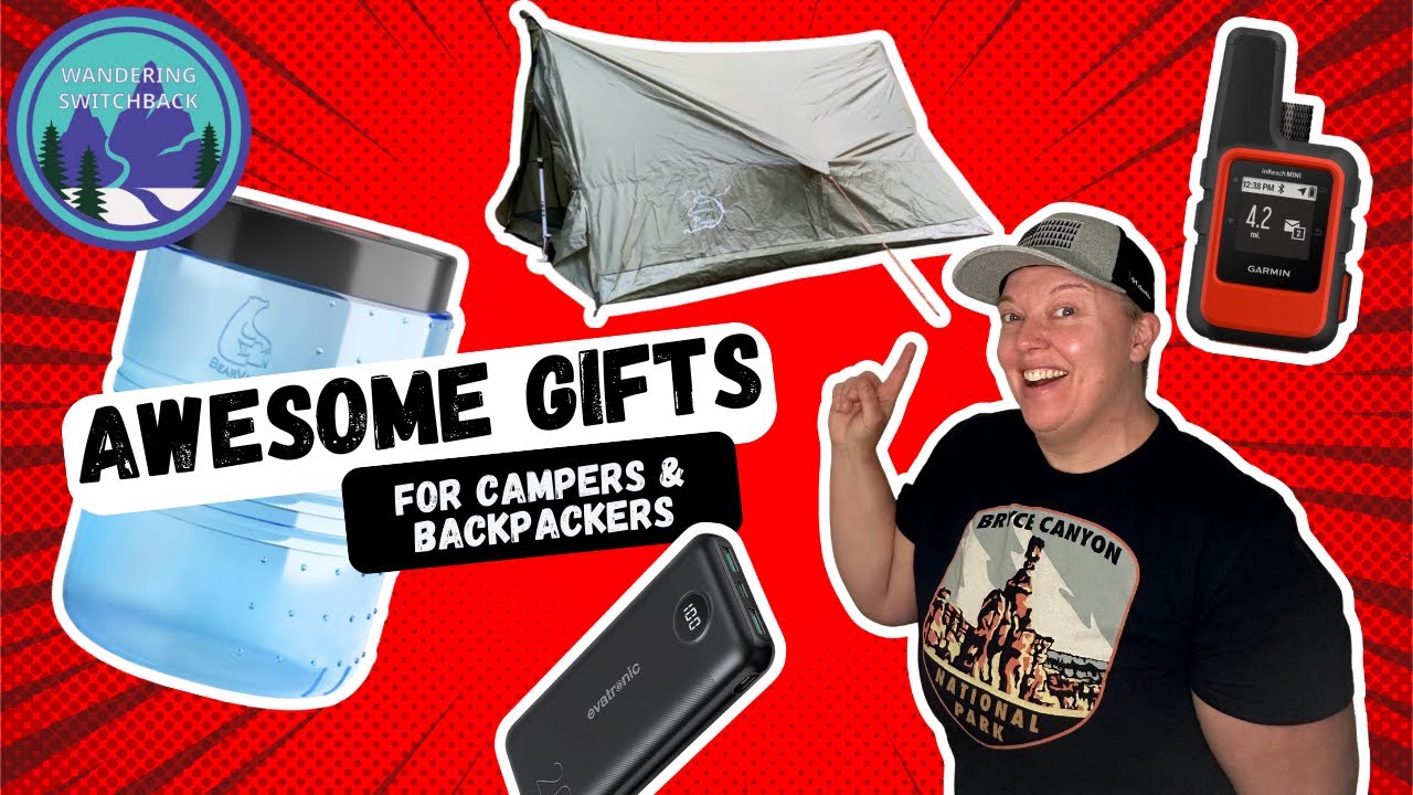 BEST Gift Ideas for Backpackers and Campers! YouTube