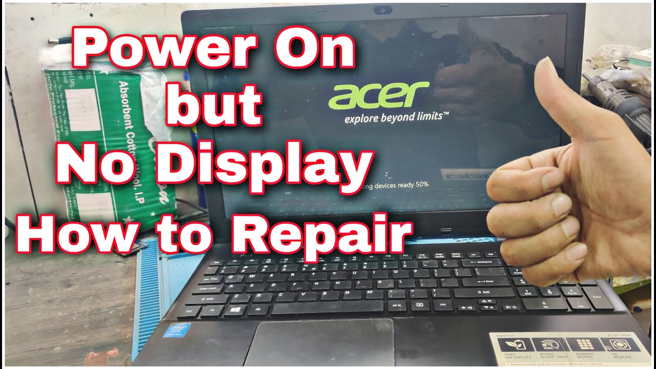 ACER ASPIRE E15 E5-511 NO POWER | HOW TO REPAIR - YouTube