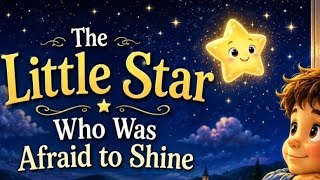 ⭐ The Little Star Who Lost Its Shine | A Magical Story About Believing in Yourself ✨ | Kids Story🌌