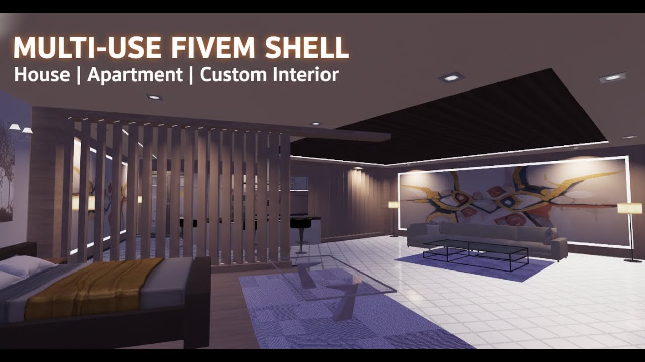 shell 03 Luxury Apartment & Vehicle Shell | Optimized shell 03 # ...