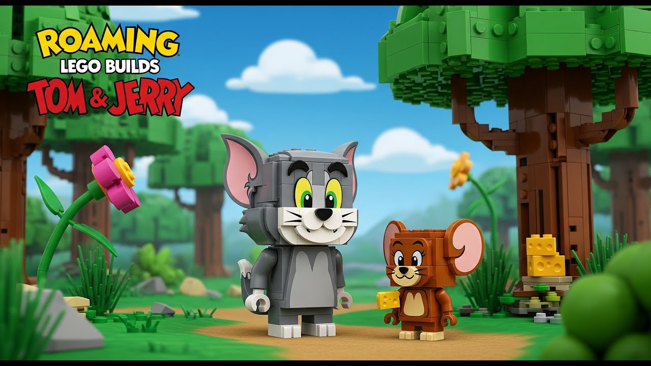 Lego Tom & Jerry Brickheadz 