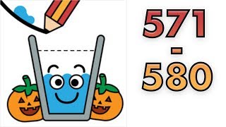 Happy Glass | Levels 571 - 580 | 3 Stars Walkthrough