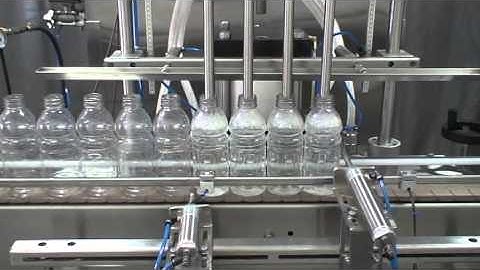 4 head piston filler FAT video for Cosco