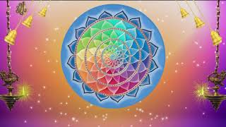 Circle in center Hanging Diyas | Background Video | Jayasindoor Motion Backgrounds