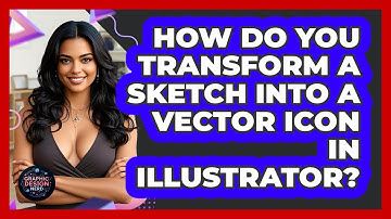 How Do You Transform A Sketch Into A Vector Icon In Illustrator? - Graphic Design Nerd