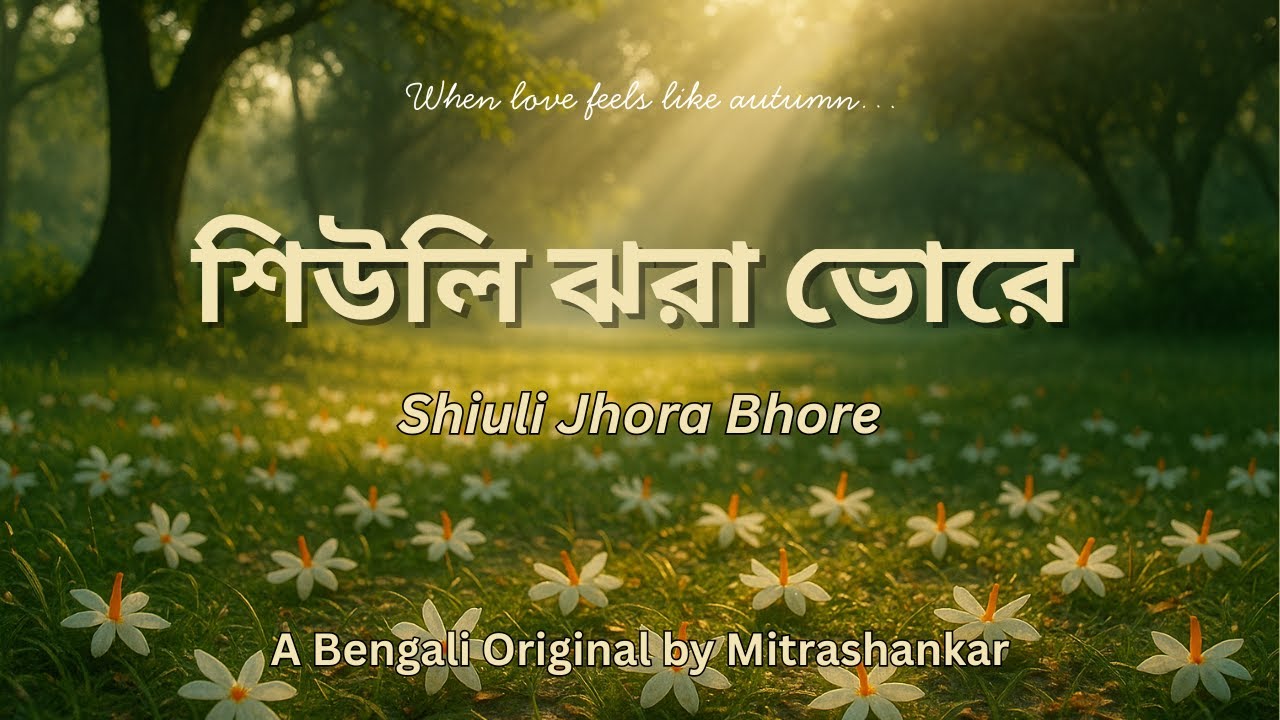 Shiuli Jhôra Bhôre (শিউলি ঝরা ভোরে) – A Bengali Original | Romantic Autumn Love Song