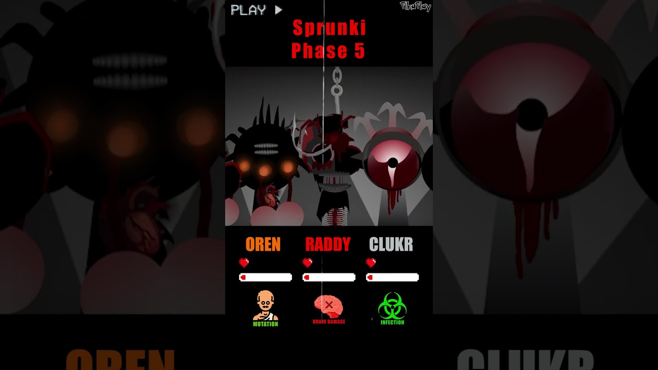 HP Bar Oren Raddy Clukr in 1 - 7 Phases | Different Mods 