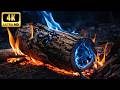 I'm A Winter Expert, And This Is One Fireplace Glow I Never Get Tired Of | 4K Fire (12 Hours)