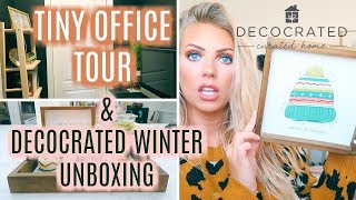 Decocrated WINTER Unboxing 2019 &amp; Tiny Office Tour