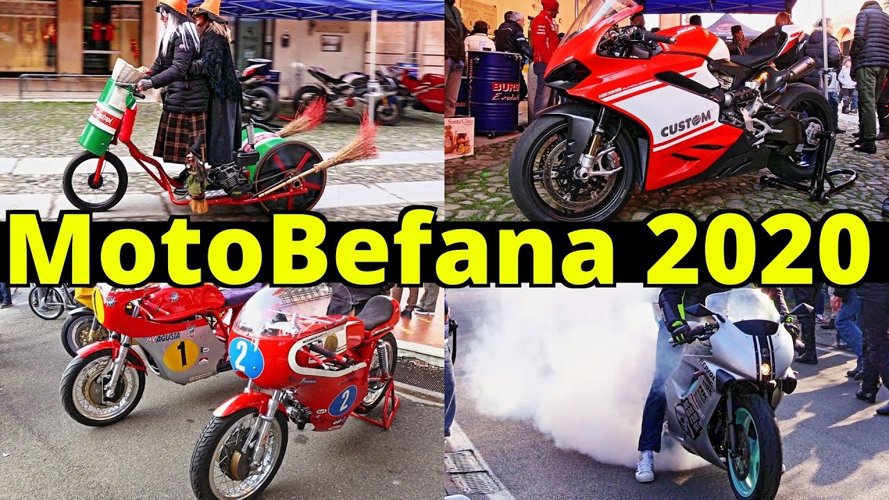 Motobefana Correggio 2020 Un Raduno Pazzesco Ducati 1299 Superleggera Mv Agusta Frera More Youtube