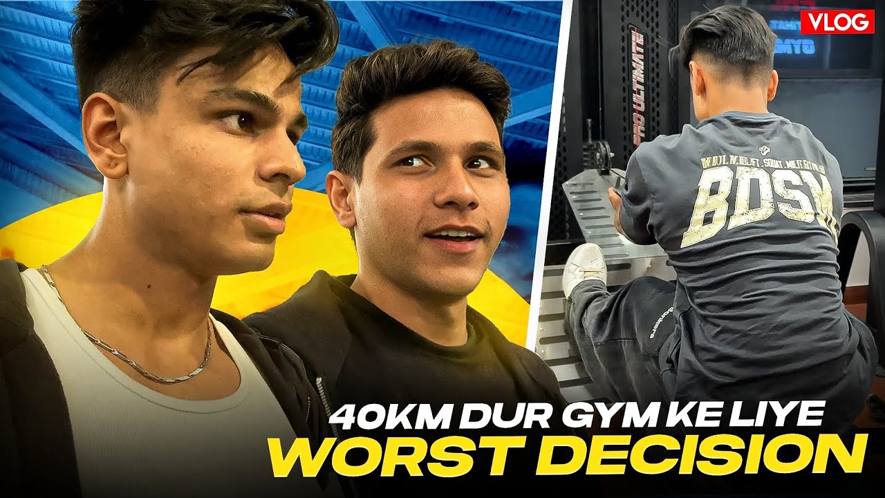 40KM DUR SIRF WORKOUT KE LIYE 🥲