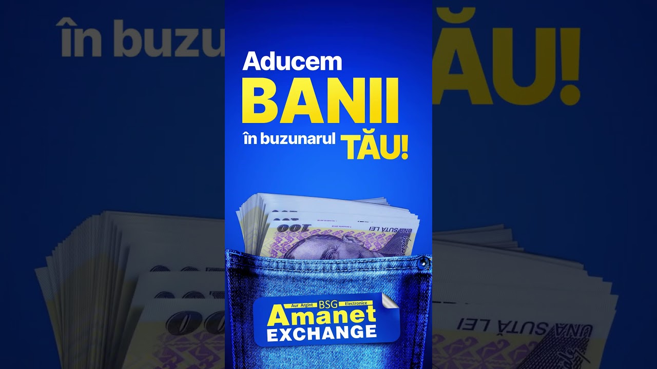 Aducem banii în buzunarul tău!
