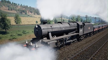 Train Sim World 4 LMS Stanier Class 8F Peak Forest Railway PS5