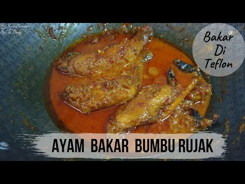 Bahan Makanan RESEP AYAM BAKAR TEFLON BUMBU RUJAK #shorts Yang Enak