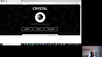Live Coding with Crystal Lang! May 29, 2020 Live Stream