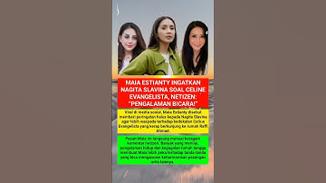 Maia Estianty Ingatkan Nagita Slavina! “Hati-hati Sama Celine Evangelista #shorts #shortvideo