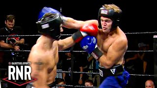 Finance Bro Pummels Golden Gloves Boxer
Watch this finance bro take on the president of the Golden Gloves Boxing chapter at Kent State University at RNR 4 from Youngstown, Ohio.
0:00 - Round One
1:25 - Ring Girls
2:08 - Round Two
3:26 - Ring Girls
4:13 - Round Three
5:50 - Final Result
Watch all the chaos at http://www.watchrnr.com
RNR TWITTER: https://twitter.com/roughnrowdy
RNR INSTAGRAM: https://www.instagram.com/roughnrowdy/
THREE 1-MINUTE ROUNDS, 160Z GLOVES, AMATEUR BOXING, SIGN UP TO BRAWL Finance Bro Pummels Golden Gloves Boxer